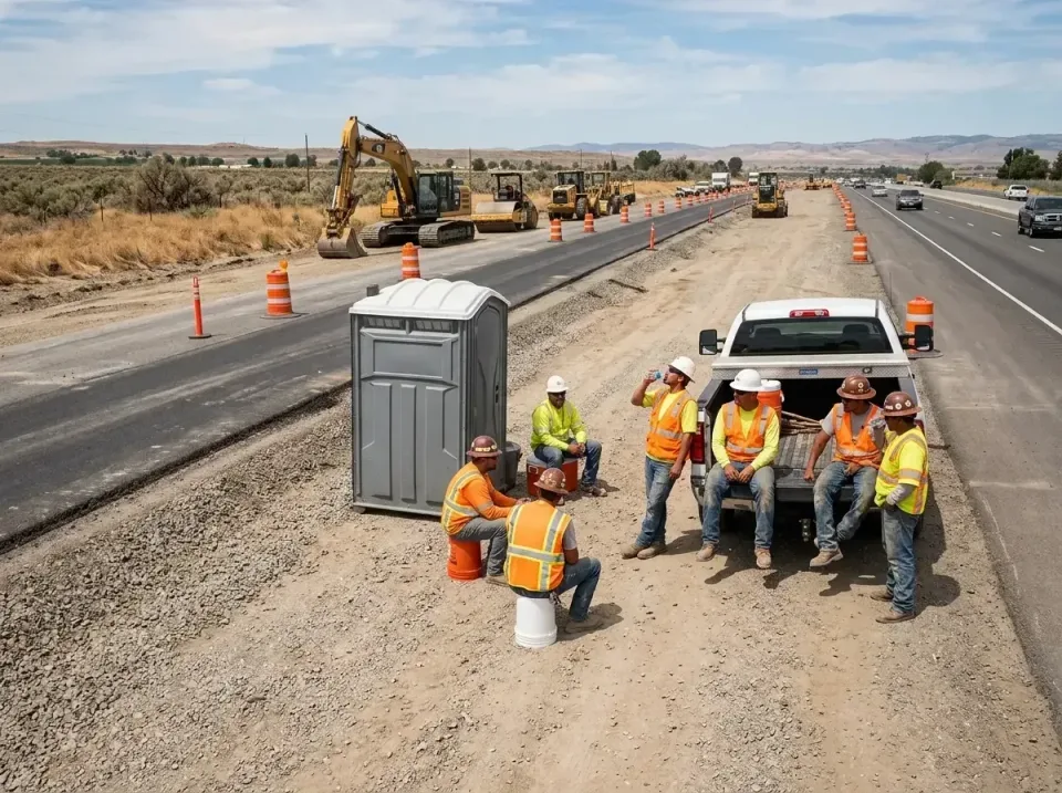 highway-road-construction-crew-007 — frequently asked questions, Porta Potty and Restroom Rentals in New Boston, OH